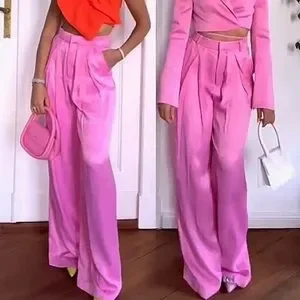 【新品未使用】完売Otona satin pants(pink) Otona satin pants(pink) ご注文から一週間前後で発送予定